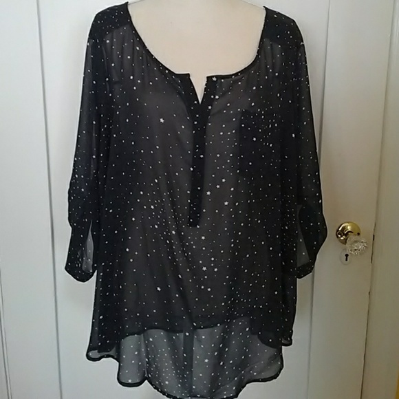 torrid sheer top